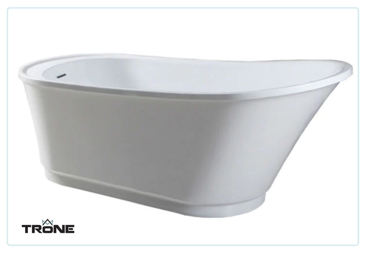 A photo of a Trone Freestanding Tub.