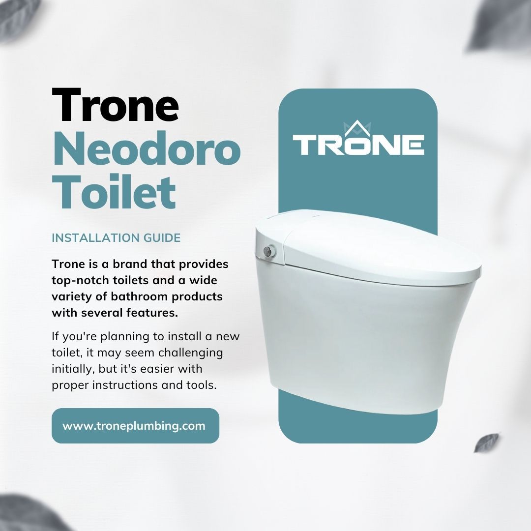 Infographic of Trone Nobelet Bidet Toilet