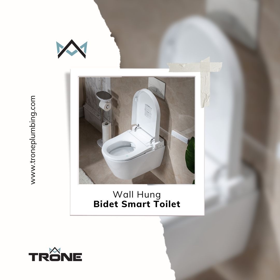 Photo of Trone Wall Hung Bidet Smart Toilet.